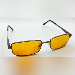 Dale Earnhardt Jr. 6803 Gunmetal Rectangular Sunglasses Frames Only